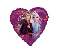 Amscan Ballon aluminium La Reine des Neiges 2 Love Cœur 43 cm Multicolore