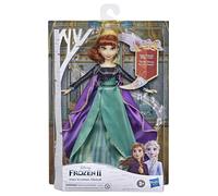 Frozen Anna, poupée chanteuse avec robes de soirée Disney langue italienne