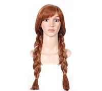 Frozen Anna Wig For Women Brown