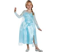 Frozen - Costume "Classic" pour fille SM117 (116) (Bleu ciel)