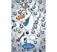 Frozen fièvre Olaf et bébé olafs Poster Maxi, Multicolore