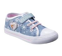 Frozen Garçon Fille Girls Kids Low Sneakers Basket, L Blue G Blue White, 29 EU