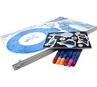 Frozen II - Jeu de château 3D pour enfants "Build Your Own" 349 (taille unique) (Bleu)