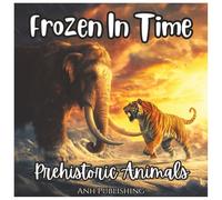 Frozen In Time: Prehistoric Animals Ancient Coloring Book For Kids: Discover Woolly Mammoths, Saber-Toothed Tigers, Dinosaurs, and Ice Age Creatures in Fun Black-and-White Coloring Pages