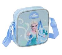 safta FROZEN - Petit sac à bandoulière pour enfant, idéal pour les enfants de 5 à 14 ans, confortable et polyvalent, qualité et résistance, 16 x 4 x 18 cm