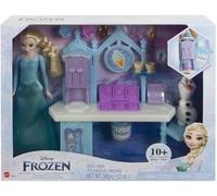 FROZEN Playset Charrette Gelati D'Elsa et Olaf Original MATTEL HMJ48