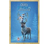 Frozen - Poster - L'aventure d'Olaf - One Sheet + cadre interchangeable, Shinsuke® Maxi MDF hêtre, vitre acrylique