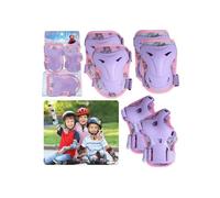 Frozen Protections pour enfants pour le roller le vélo et la trottinette - lot comprenant genoux coudes et poignets Taille unique