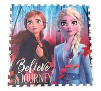 Disney- Alfombra puzle eva de Frozen 2 Tapis pour Enfants Murale Décoration de la Maison Unisexe Adulte, WD20835, Multicolore, Taille Unique