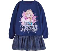 Frozen - Robe de loisirs pour fille NS8256 (128) (Bleu marine)