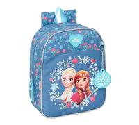 FROZEN - Sac à dos pour enfant, sac à dos d'école, adaptable au chariot, idéal pour crèche, confortable et polyvalent, qualité et résistance, 22 x 10 x 27 cm