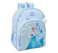 FROZEN - Sac à dos scolaire pour enfant, adaptable au chariot, idéal pour les enfants d'âge scolaire, confortable et polyvalent, qualité et résistance, 33 x 14 x 42 cm