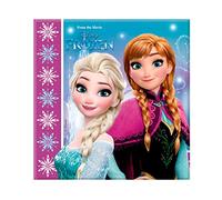 FROZEN - Serviettes d'anniversaire Reine des Neiges - lot de 20