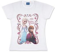 Frozen Sisters Forever T-Shirt 7/8 Yrs [import anglais]