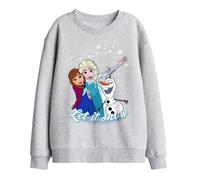 Frozen - Sweat motif Elsa, Anna et Olaf LET IT SNOW - Enfant (TV29473)