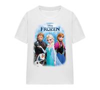 Frozen - T-shirt motif Elsa, Anna Kristoff et Olaf motif/style poster - (TV25115