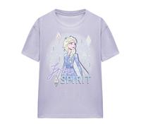 Frozen - T-shirt motif Elsa BELIEVE IN YOURSELF - Femme (TV24197)
