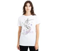 Frozen - T-shirt motif Olaf BE UNIQUE RAINBOW - Femme (TV24341)