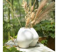 FROZZUR Lower Body Pot, Female Body Shaped Flower Planter with Drainage Holes, Resin Plant Pot, Sculpture Christmas Decor, Modern Boho Cute Chic Butt Planter for Indoor Or Outdoor Plants