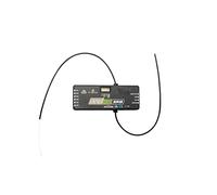 FrSky Archer Plus SR8 Récepteur 3 axes Gyro & Accelerometer Access & D16 Compatible Anti-RF Interference 8 PWM + 24 SBUS FBUS Telemetry Black Box OTA Update