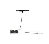 FrSky Récepteur TD R6 double bande simultané 2,4 GHz et 900 MHz 6 sorties PWM Sortie SBUS et port FBUS/S. Longue portée jusqu'à 100 km Boîte noire Léger 4 ms Mode course OTA Mise à jour du