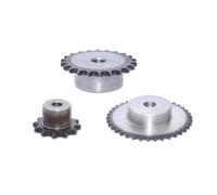 FRSWEQY 1 pièces 9-24 Dents 06B pignon d'entraînement de chaîne en Acier au Carbone Pas d'engrenage de chaîne 9.525mm pignon Industriel(13 Teeth)