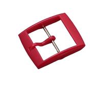 FRSWEQY Boucles en Plastique for Fermoir Swatch, 16mm, 19mm, 20mm, coloré, Boucle ardillon, Accessoires de Montres for Femmes et Hommes, Bracelet en Silicone(Rose Red,20mm)