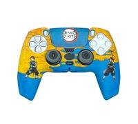 FRTEC - KIMETSU NO Yaiba Combo Pack, Coque Rigide + Grips + Sticker pour PS5 DualSense, Tanjiro Kamado