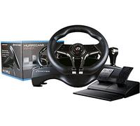 FRTEC - Volant de course HURRICANE MK II avec pédales et changement de vitesse séquentiel intégré (Playstation 4, Playstation 3, Switch et PC)