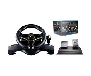 FRTEC - Volant de course HURRICANE MK II avec pédales et changement de vitesse séquentiel intégré (Playstation 4, Playstation 3,