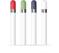 Frtma 2in1 Non-Slip Writing Nib/Tip Protector Compatible With Apple Pencil 1st & 2nd Generation (Pack Of 10), White