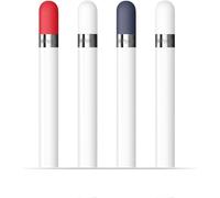 Frtma 2in1 Non-Slip Writing Nib/Tip Protector Compatible With Apple Pencil 1st & 2nd Generation (Pack Of 10), White