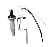 FRTmvg GasSaf Kit d'allumage de rechange pour barbecues Weber Q100, Q200, Q1000 | Compatible avec Weber 80462 | Comprend un allumeur à bouton-poussoir et des fils | Compatible avec les modèles 386001