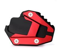 FRTRGVUVXP Béquille Latérale pour Ducati pour Multistrada 950 V4 1200/1260 2015-2023, Extension, Agrandissement, Repose-Pieds. Béquille Centrale Moto(Red)