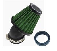 FRTRGVUVXP Carburateurs Moto Filtre À Air À Fixation Collier Coude À 45 Degrés Accessoires Moto pour 28mm 38mm 42mm 48mm Carburateur Carbu(GreenGreen 42mm)