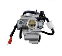 FRTRGVUVXP Carburateurs Moto PD24J Carburateur 24mm 125cc 150cc pour GY6 ATV Bajaj Go Kart Accessoires Moto Carburateur Carbu