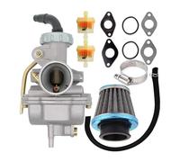 FRTRGVUVXP Carburateurs Moto pour 50cc 70cc 90cc 110cc 125cc Moteur 4 Temps ATV UTVs pour CRF50F CRF80F XR50R avec Filtre À Air Carburant PZ20 Carburateur Carburateur Carbu