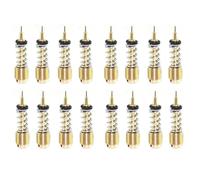 FRTRGVUVXP Carburateurs Moto pour Y&amaha FJ1100 FJ1200 FZ600 FZ750 FZR1000 FZR400 FZR600 FZR750 FJ FZ FZR 600 1100 Vis Réglage Rapport Carburant Air Carburateur Carbu(16 Set)