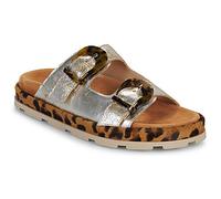 Fru.it Mules 8670-099-GOMMA-NATURALE-SLASH-COMETA in Argenté 39