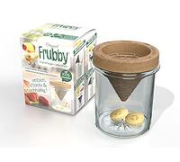 Frubby® - Piège à Mouches des Fruits, pour Les Mouches des Fruits et du vinaigre, réutilisable, Lavable au Lave-Vaisselle, 100% sans Plastique et Durable