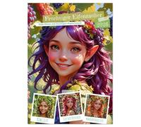 Fruchtiger Elfenzauber (Wandkalender 2026 DIN A3 hoch), CALVENDO Monatskalender: Lassen Sie sich von süßen Elfen mit bezauberndem, fruchtigem Kopfschmuck durch das Jahr begleiten.