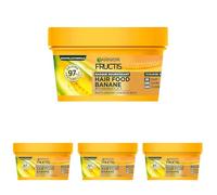 FRUCTIS HAIRFOOD MASQUE BANANE 320ML (Lot de 4)