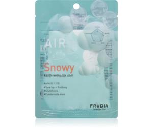 Frudia AIR Snowy masque tissu pour un teint unifié 25 ml