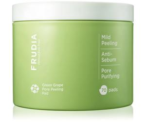 Frudia Green Grape disques exfoliants visage anti-brillance et pores dilatés 70 pcs