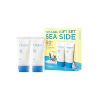 FRUDIA Sea Side Sun Care Special Gift Set - Coffret cadeau protection solaire, hydratant, antioxydant et soin du visage complet