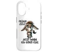 Früher War Ich Normal Jetzt Habe Ich Einen Esel Ferme Ane Coque pour iPhone 17