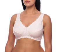 frugue Soutien Gorge pour Prothese Mammaire Coton sans Armature Tons rosés FR 105C