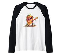 Fruit à Bascule avec Look Guitare pour Les Amateurs de Pommes Manche Raglan