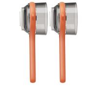 Fruit and Vegetable Peeler With Storage Box,New with Box Storage Kitchen Special Fruit Peeler (Orange*2)