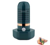 Fruit and Vegetable Washing Machine,Fruit Cleaner Device with Oh-ION Technology,Portable Wireless Rechargeable Food Washer,IPX7 Waterproof,for Fruits,Veggie Grains,Rice,Meat (Green)